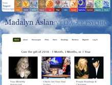 Tablet Screenshot of madalynaslan.com